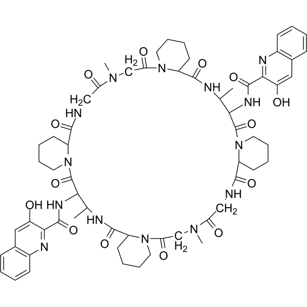 Quinaldopeptin 130743-07-6